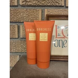 LOT (2) Borghese Splendide Mani Smoothing Hand Cream 7 oz / 200ml